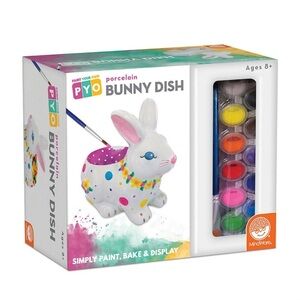 Paint Your Own Porcelain Bunny Dish